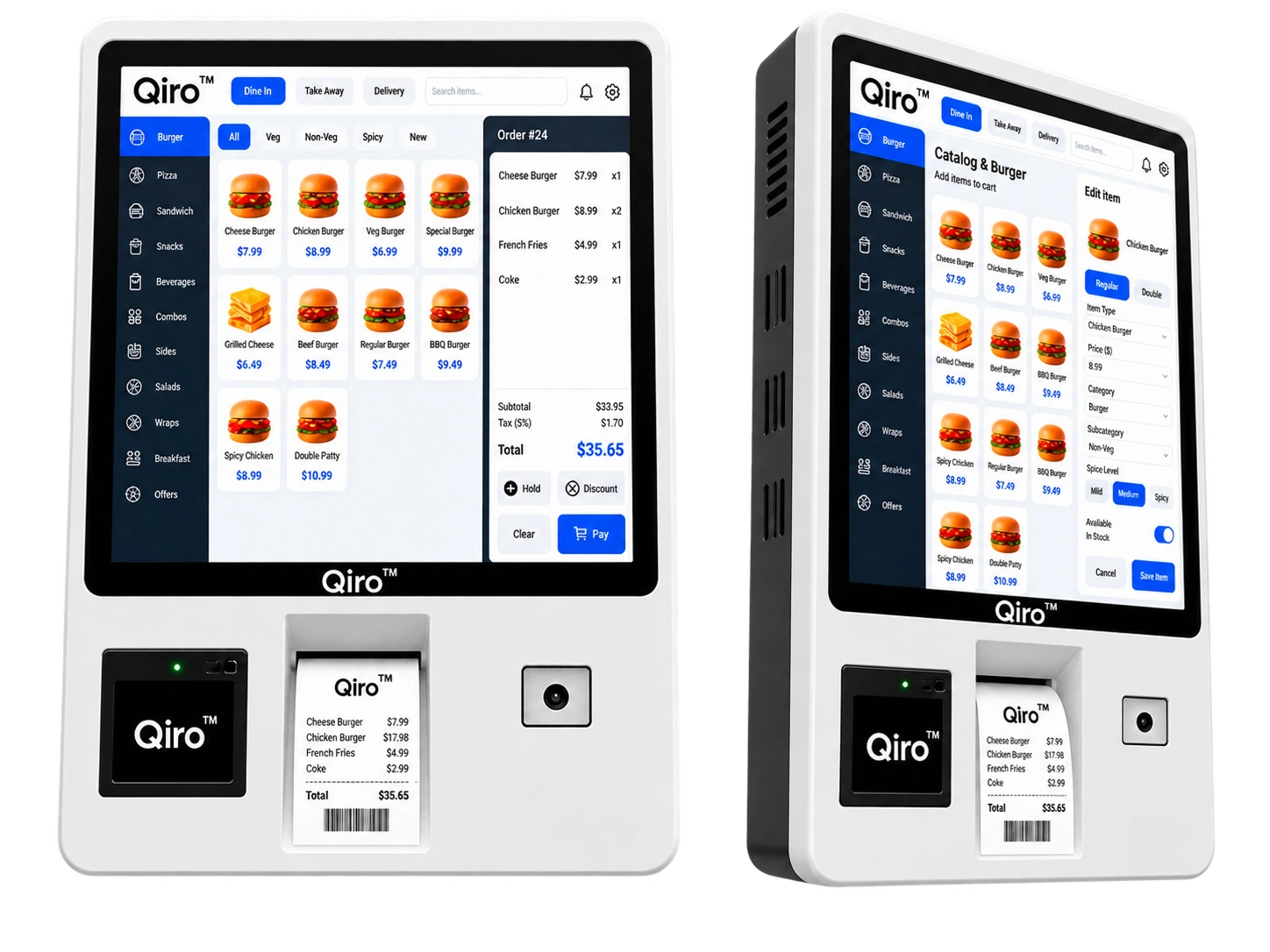 Qiro kiosk